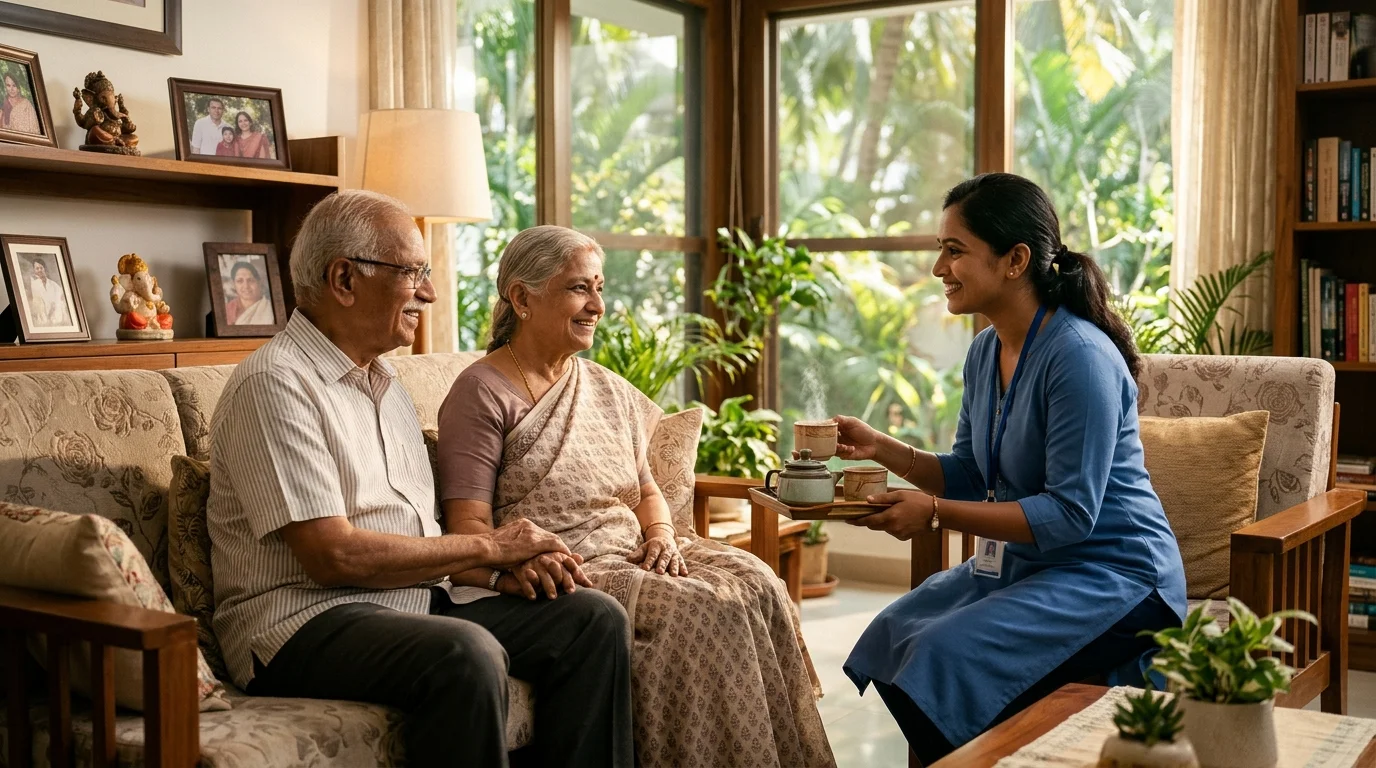 Compassionate senior care at Mahavishnu Old Age Home